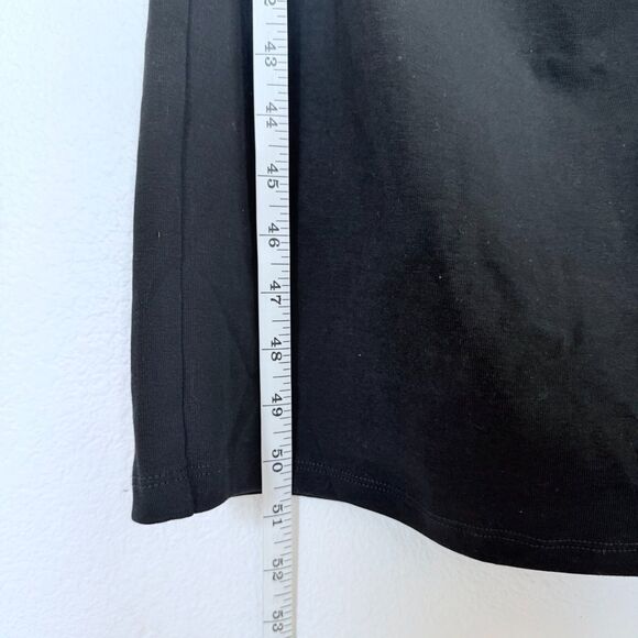 NWOT Veronica Beard Charissa Stretch-Cotton Bodycon Maxi Dress in Black Size L - Picture 14 of 16